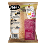 Chips Brets ondulées saveur Cheddar Oignons de Roscoff 125 g