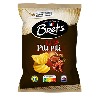 Chips Brets ondulée saveur Pili Pili 125g