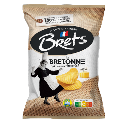 Chips Brets ondulée saveur Beurre salé 125g